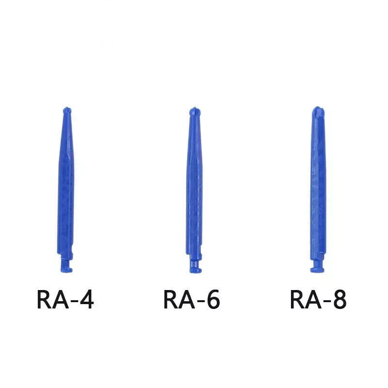 8Pcs Dental Plastic Intelligent Deep Caries Removal Treatment Burs RA-4/6/8