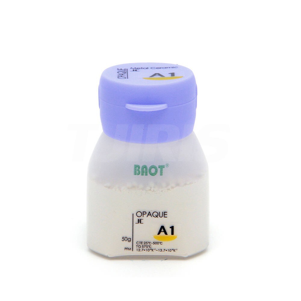 Dental Lab Opaque Ceramics Porcelain Powder Metal Veneering Porcelain Powder 50g