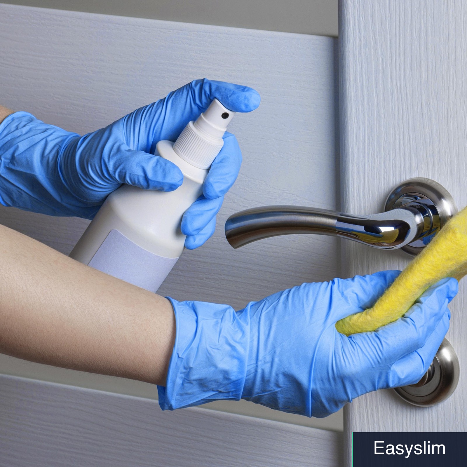 Disposable Nitrile Gloves 100 Pack Medium Blue Textured Powder Free