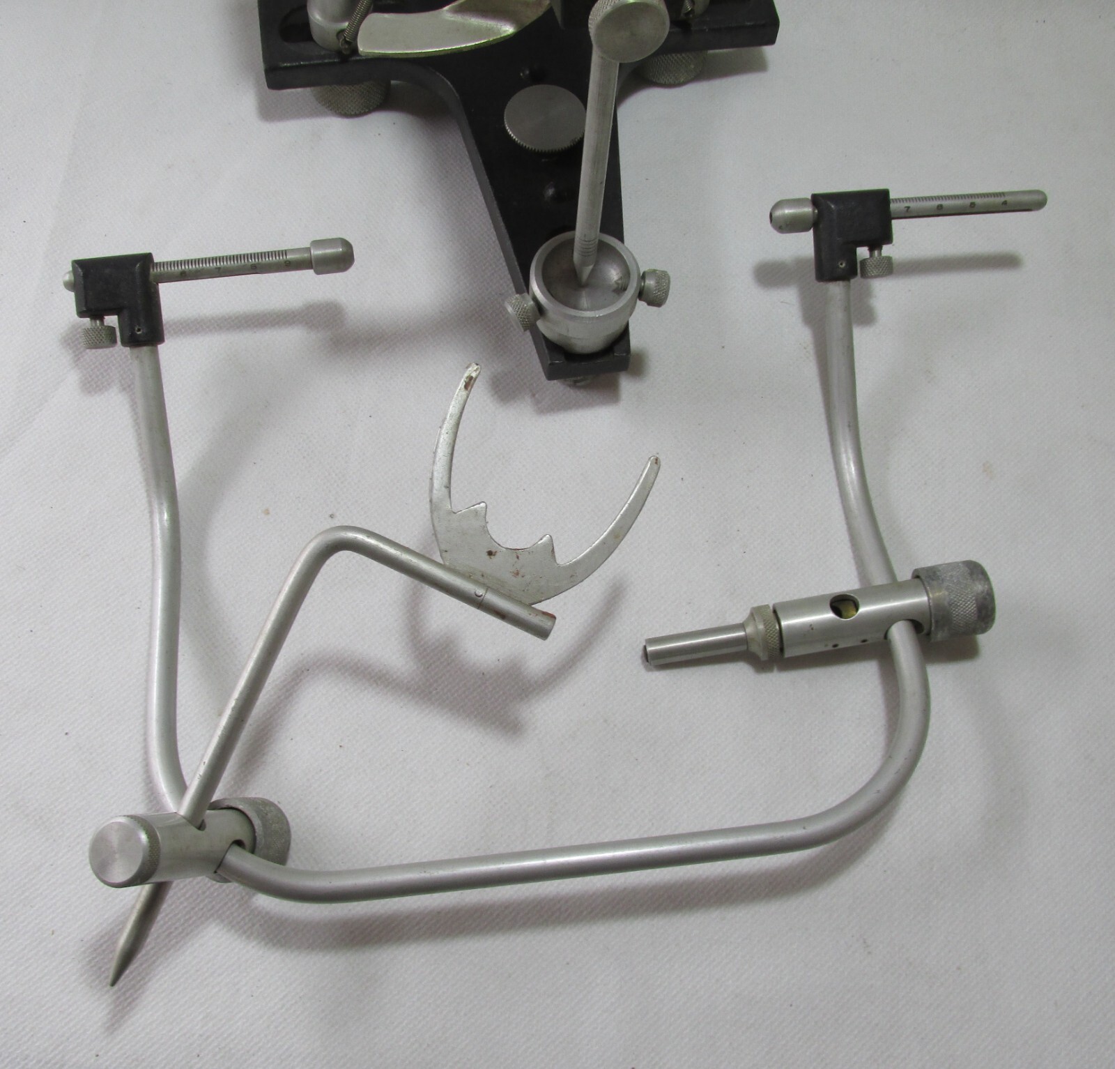 NICE USED SEMI ADJUSTABLE SPECIAL DENTAL ARTICULATOR «ESCUDO» MADE IN ARGENTINA