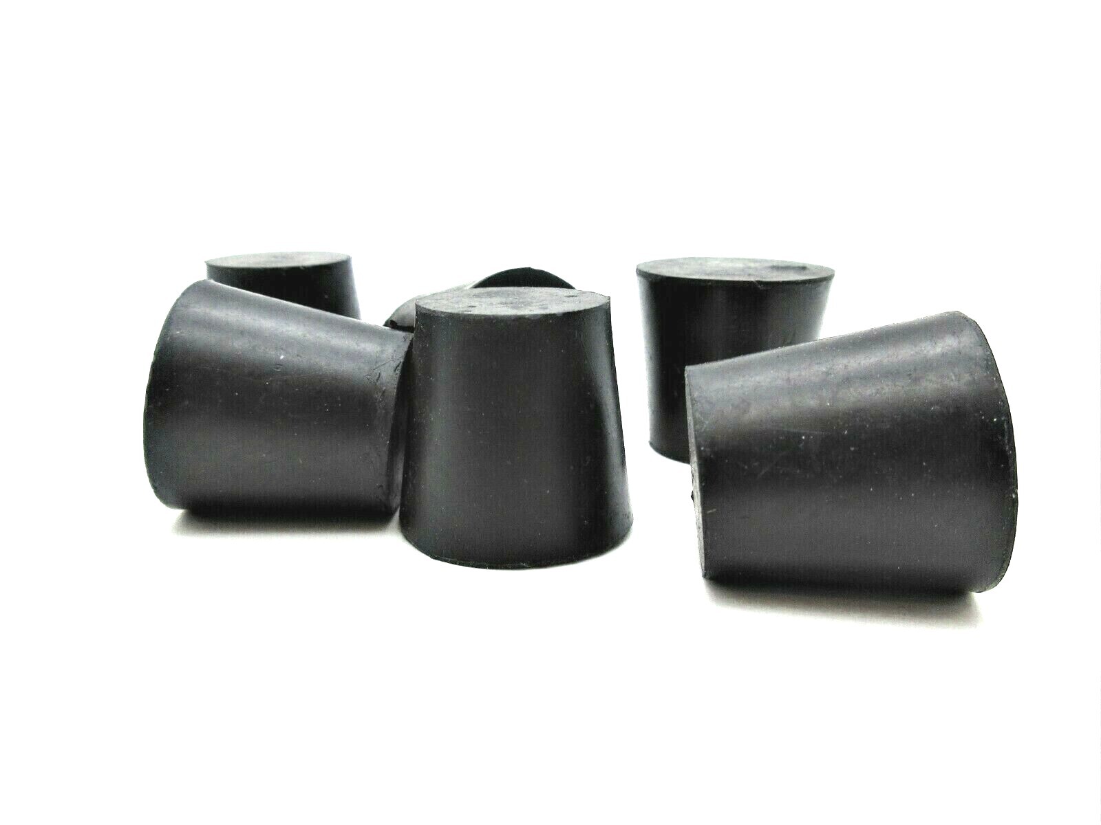 #4 Solid Rubber Stoppers Fits 13/16″ to 7/8″ ID Lab Tapered Bung Plug