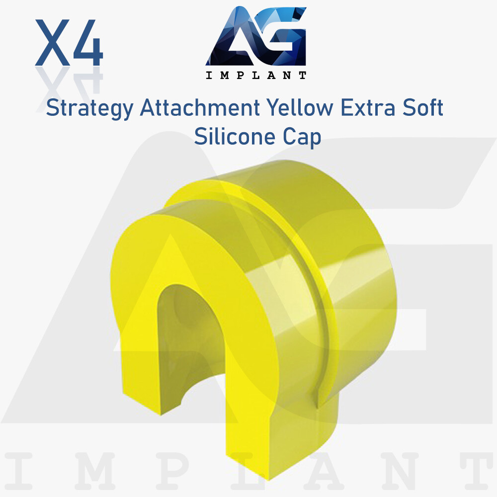 4 OT Strategy Yellow Extra Soft Silicone Caps Attachment Rhein83
