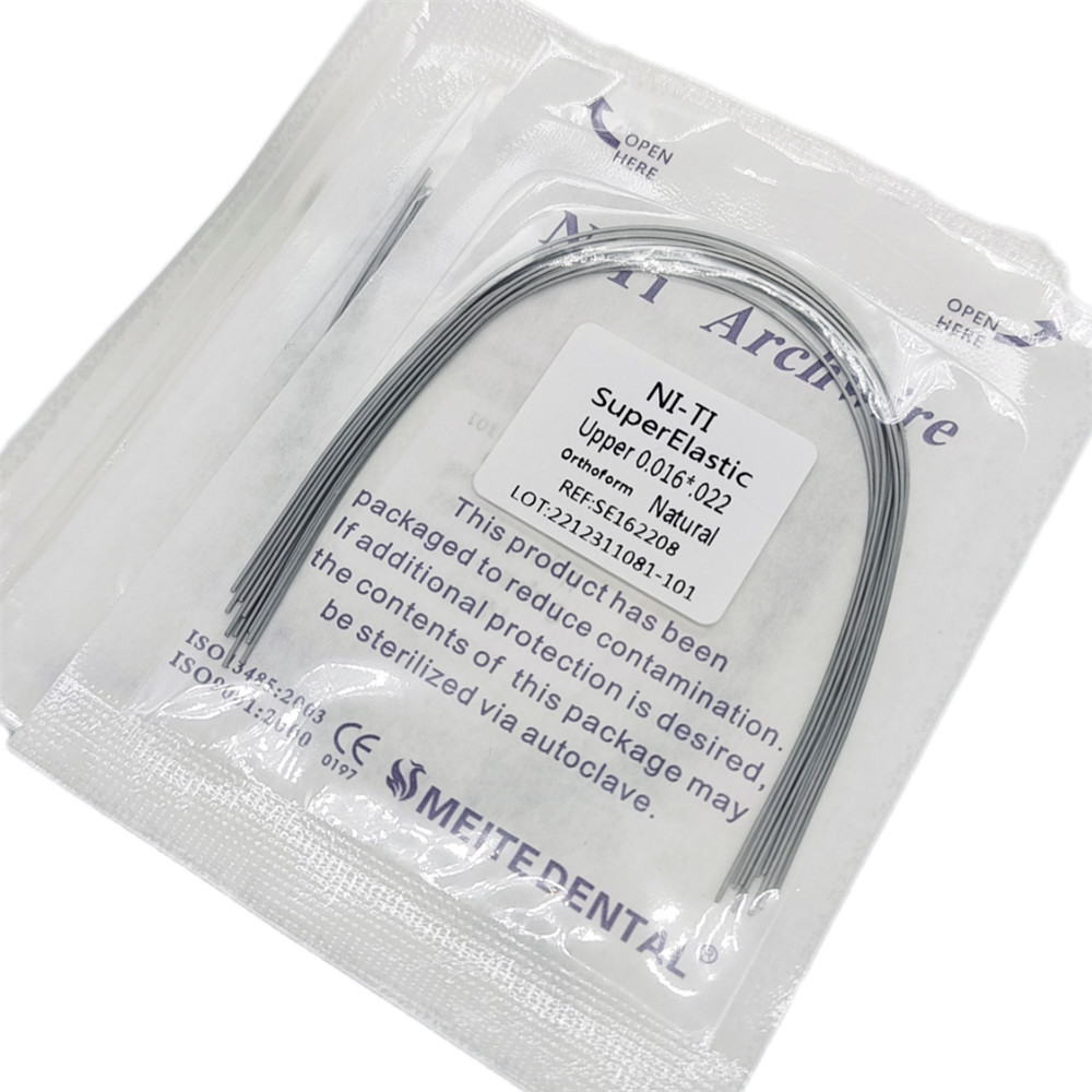 10Bags Dental Orthodontic Super Elastic Niti Nature Form Rectangular Arch Wires
