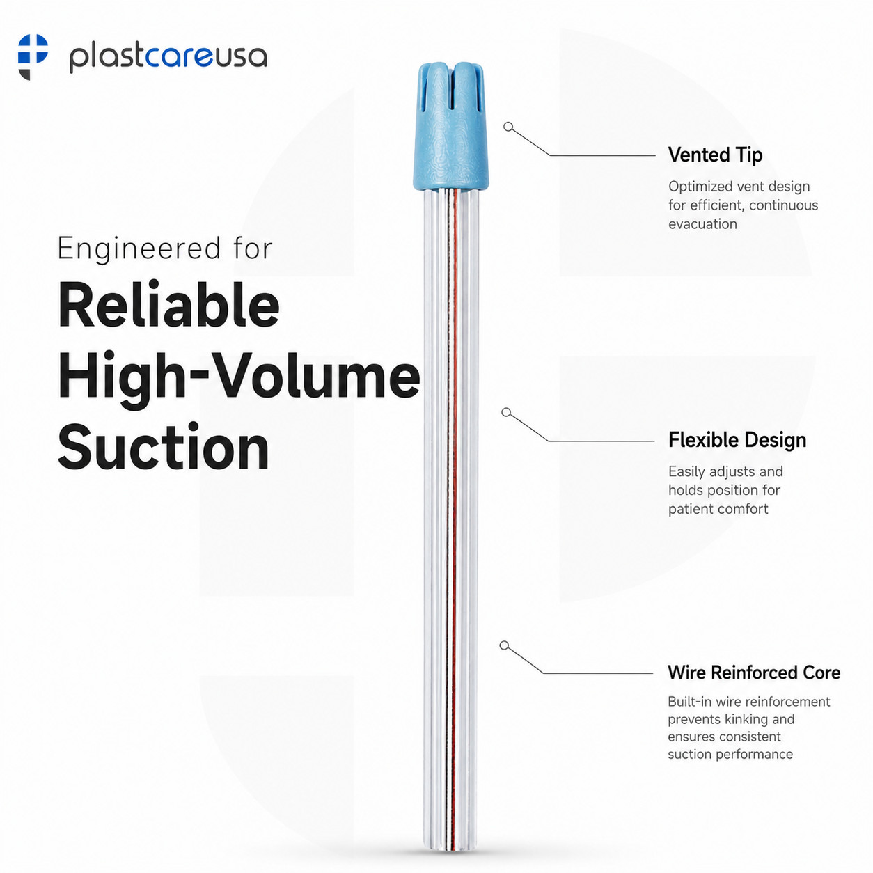 500 Saliva Ejectors Ejector CLEAR/BLUE Dental Mouth Suction Tips (5 Bags)