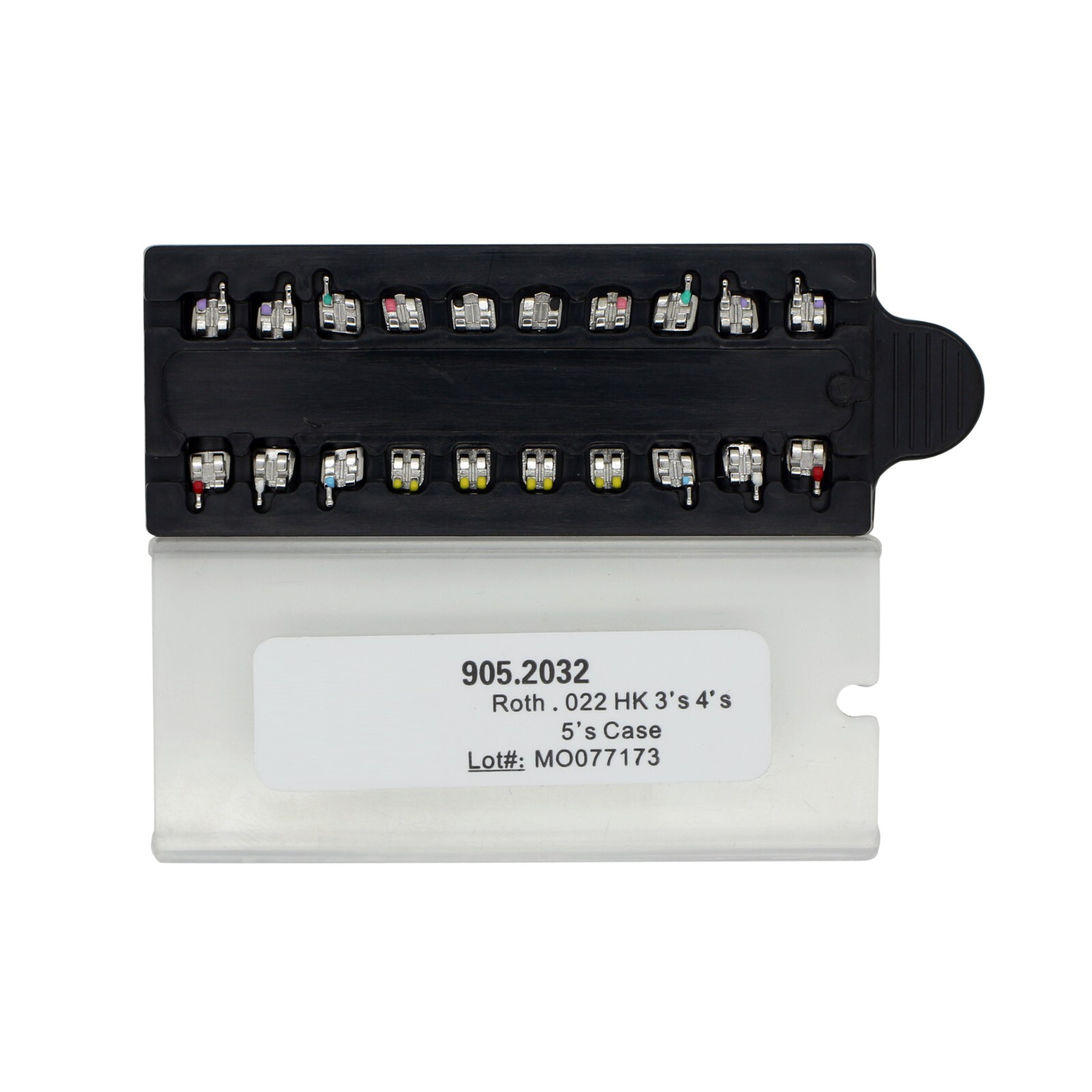 Dental Orthodontic Mini Brackets Metal Braces MIM ROTH MBT 018 022 345 Hooks OC