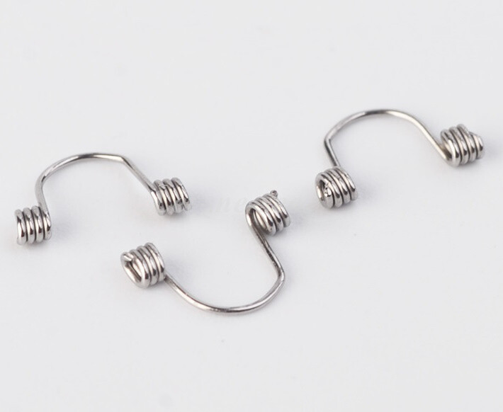 10pcs/Pack Dental Orthodontic Anterior Teeth Torque Rectangular Springs SS