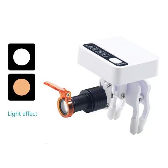 5.0 X Dental Ergo Loupes Medical Surgical Magnifier Binocular LED Head Light
