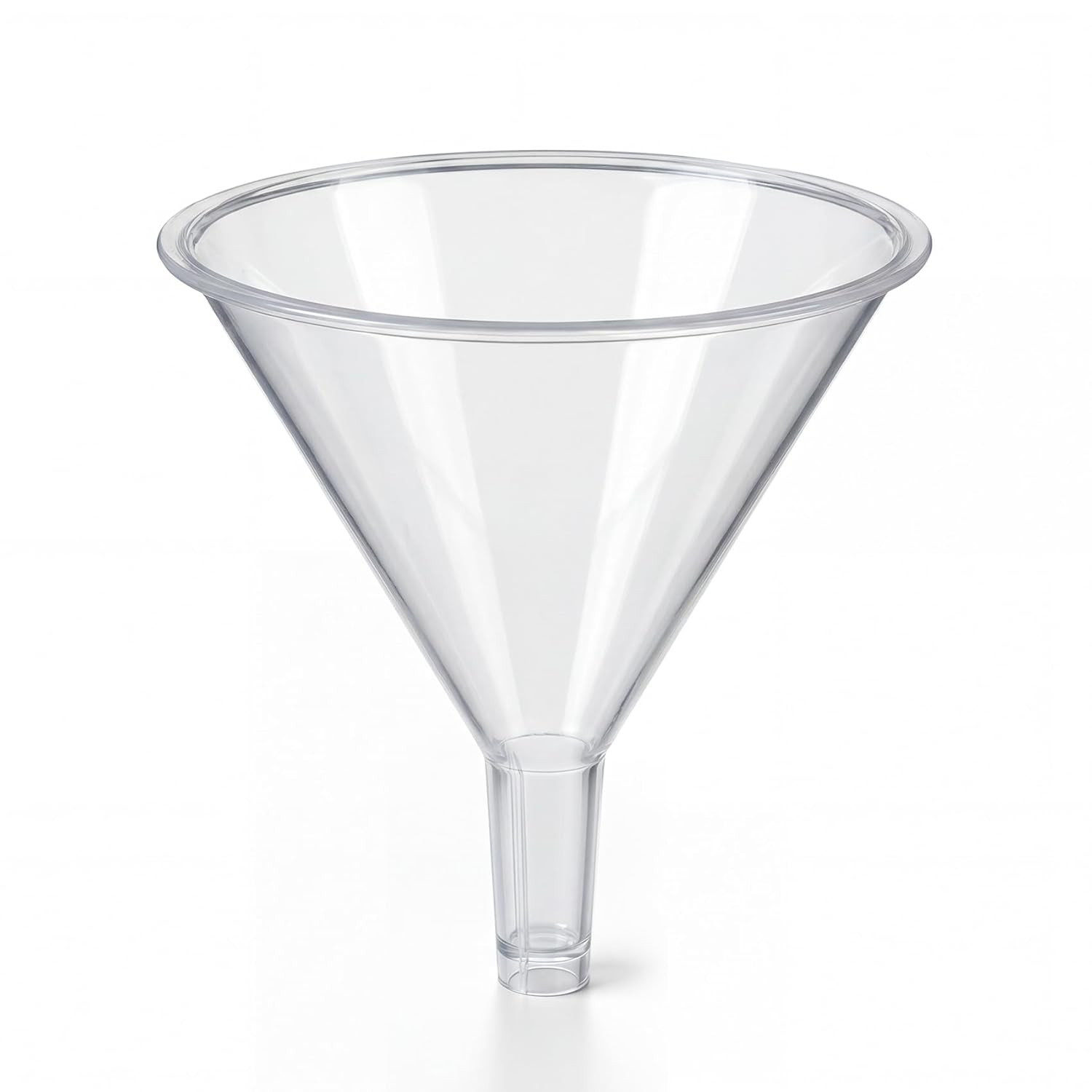 Plastic Funnel, 150mm Polypropylene Powder Funnel for Laboratory and Daily Di…