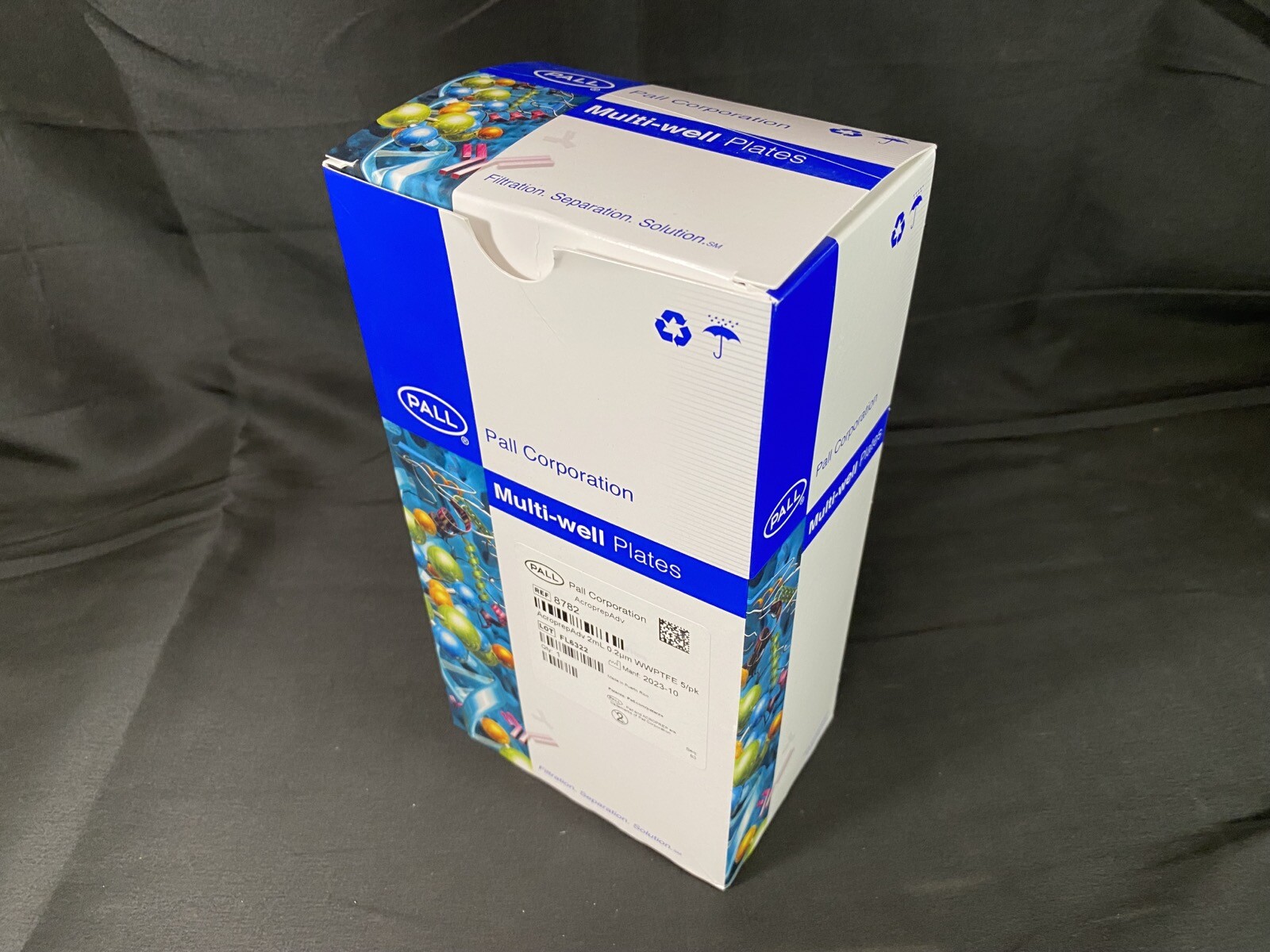 PALL 2mL 0.2µm WWPTFE AcroPrep Advance 96 Well Filter Multi Well Plate (5/Pack)