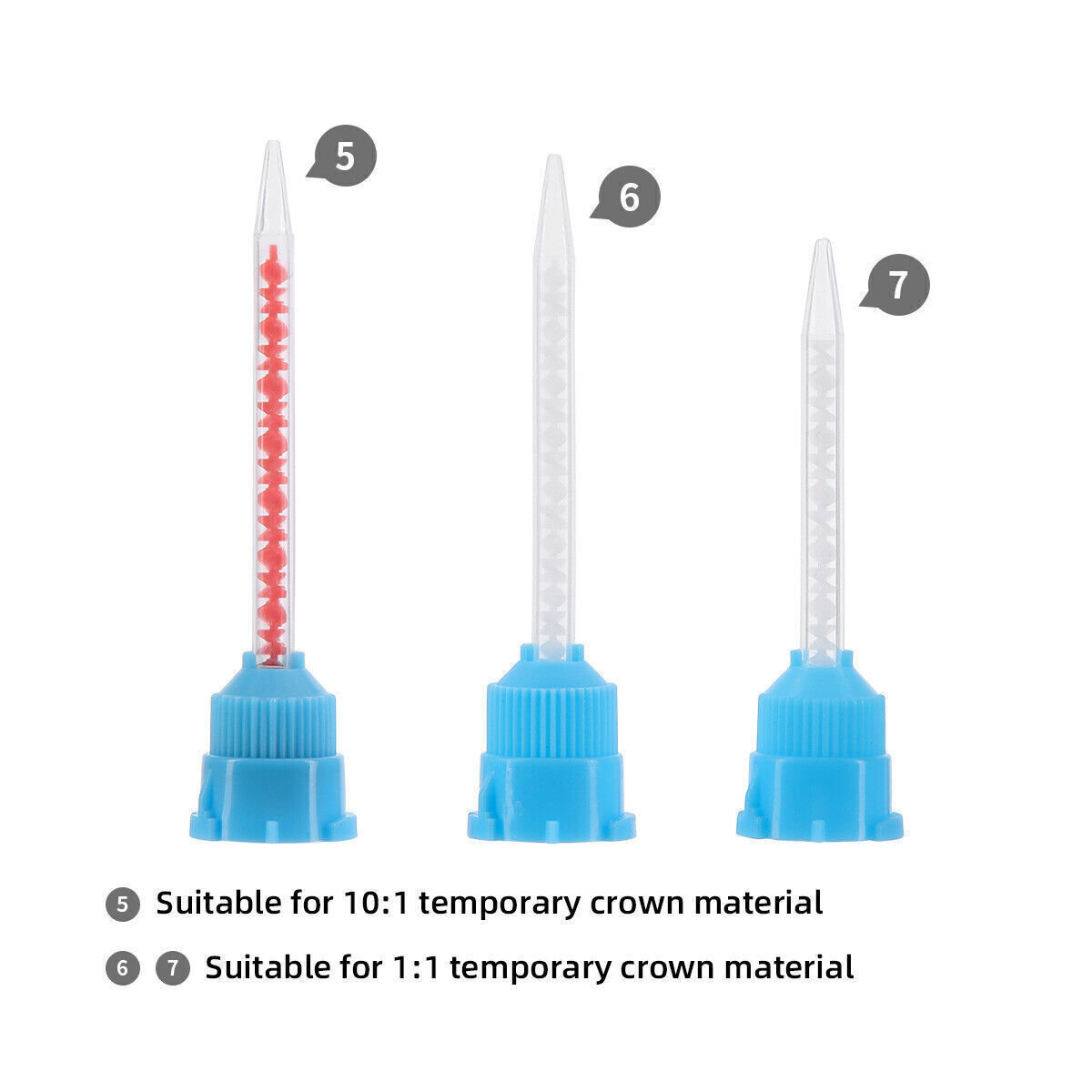 1:1 /2:1 4:1/10:1 Ratio Dental Impression Material Mixing Dispenser Caulking Gun