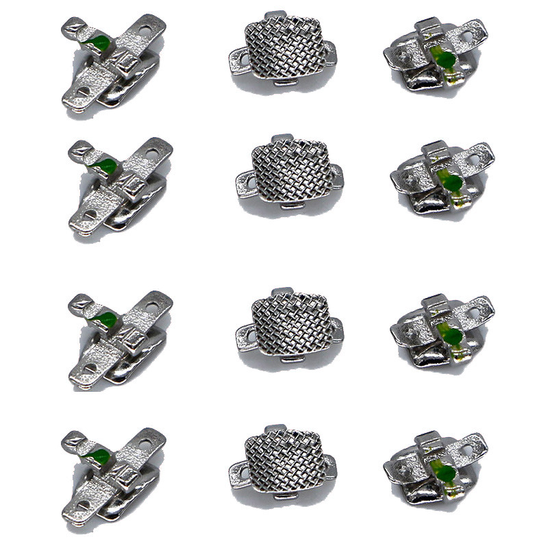 20×Dental Orthodontic Alexander Bracket Braces Roth 018 3-4-5 Hooks 20PCS/Kit