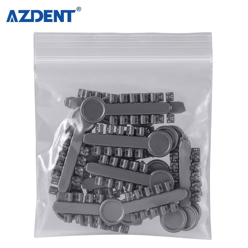 200pcs Dental Orthodontic Wire Bracket Rotation Occur Wedges Rubber High Elastic