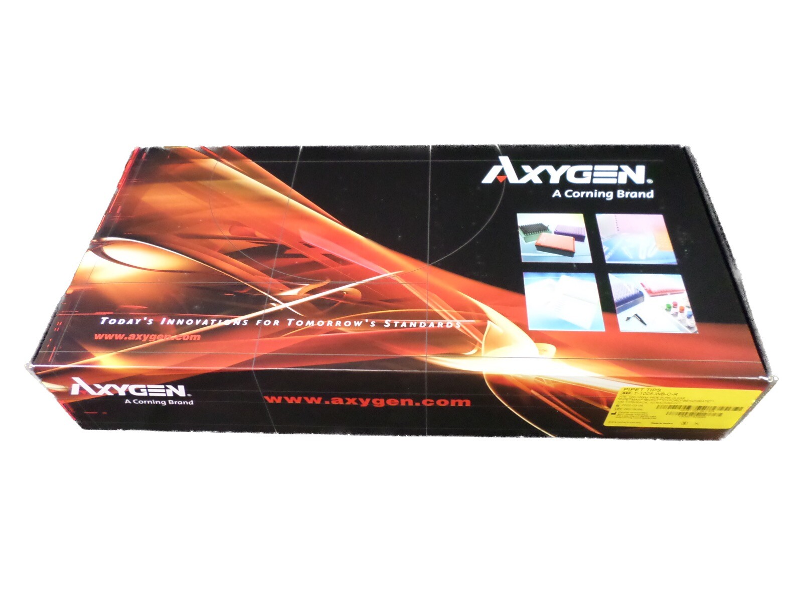 AXYGEN 1000µL Wide-Bore Clear Nonsterile UNV Pipet Tips T-1005-WB-C-R (1000/cs)