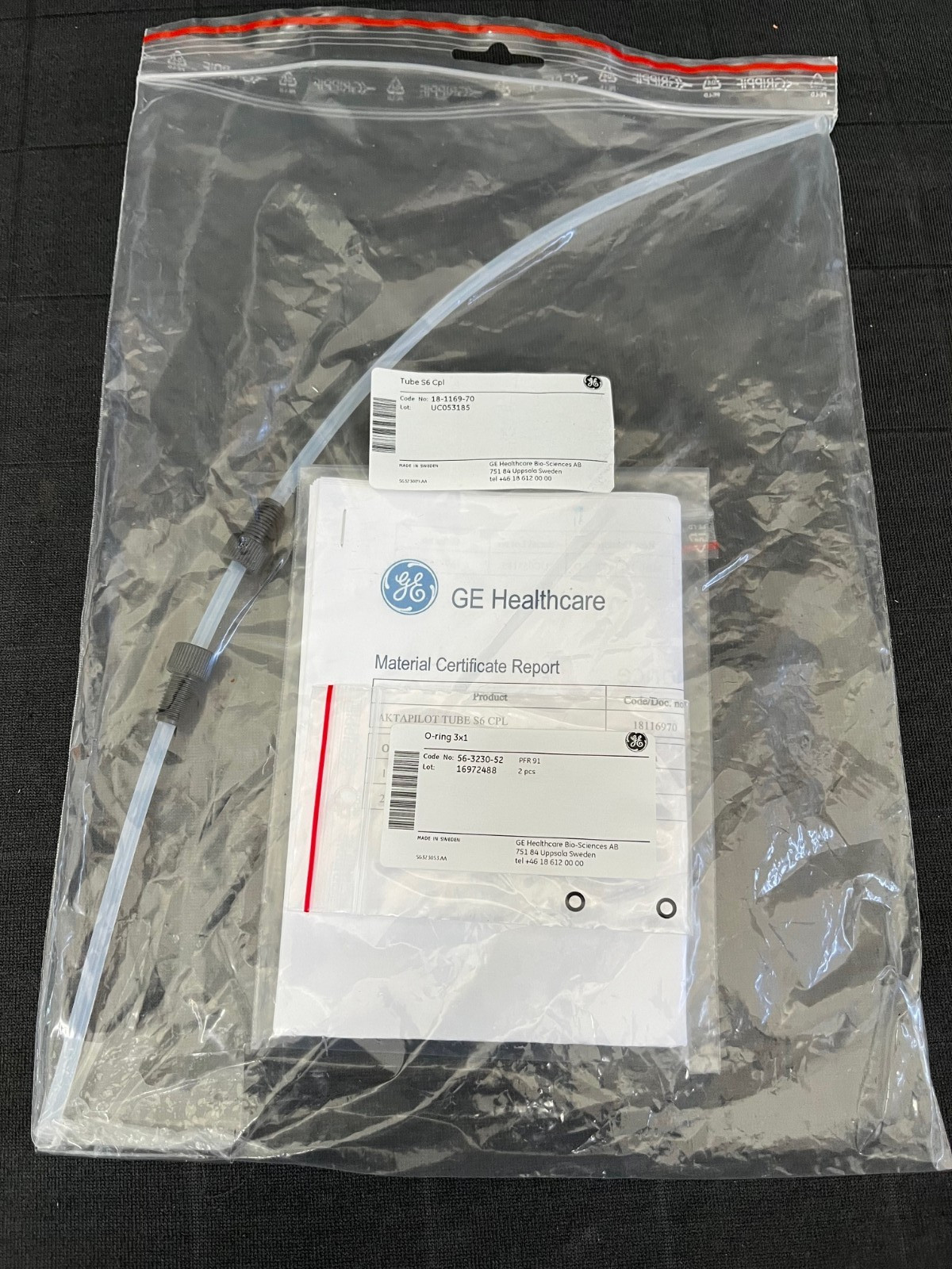 GE Healthcare – Code No. 18-1169-70 – AKTA PILOT Tube S6 Complete