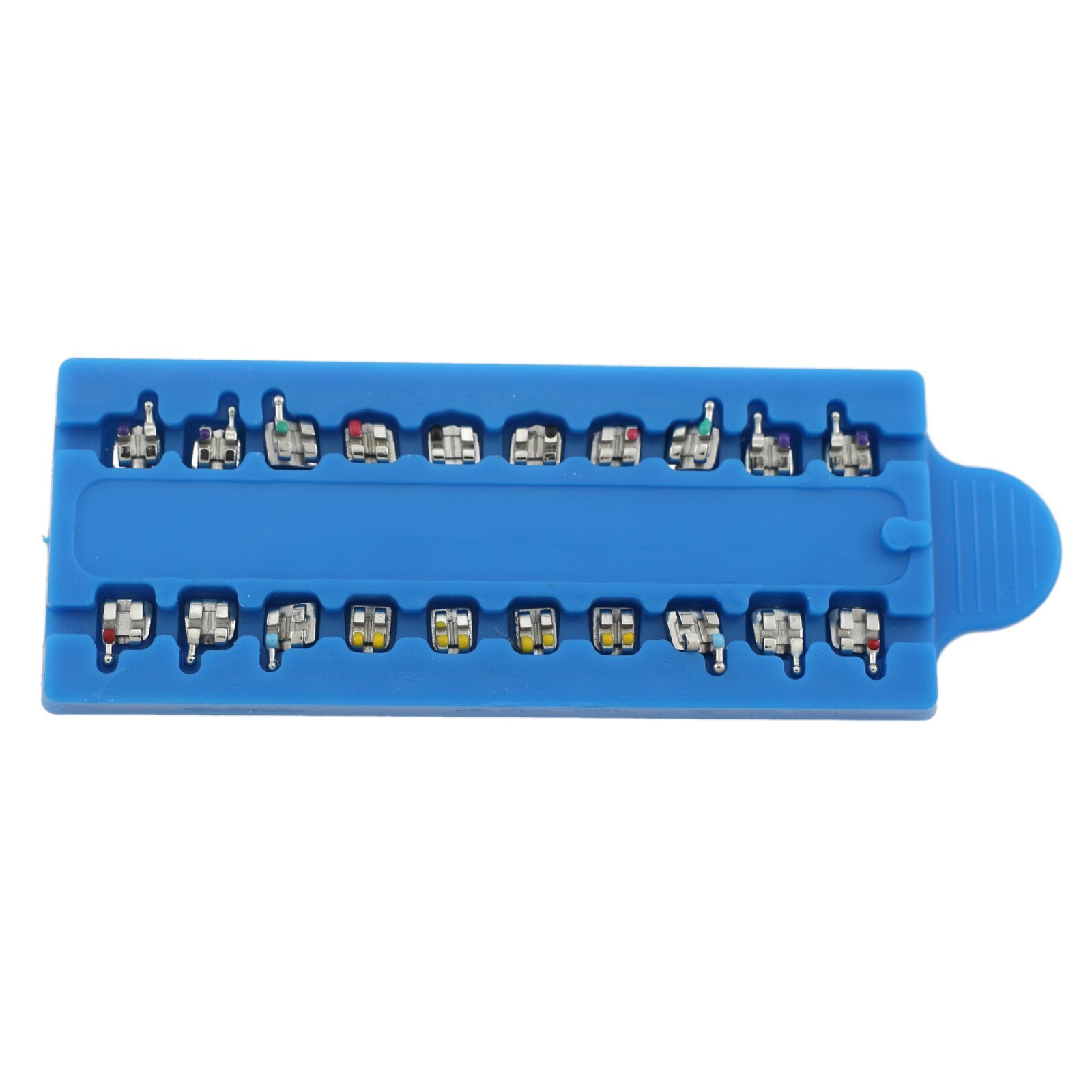50 Kits Orthodontic Brackets Braces Metal MIM Mini Roth 022 Hooks 345 OC Dental