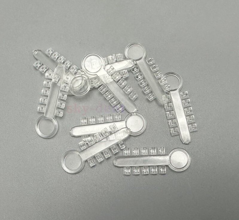 10 Sticks Dental Orthodontics High Elastic Rubber Rotation Wedge Rotating Pads