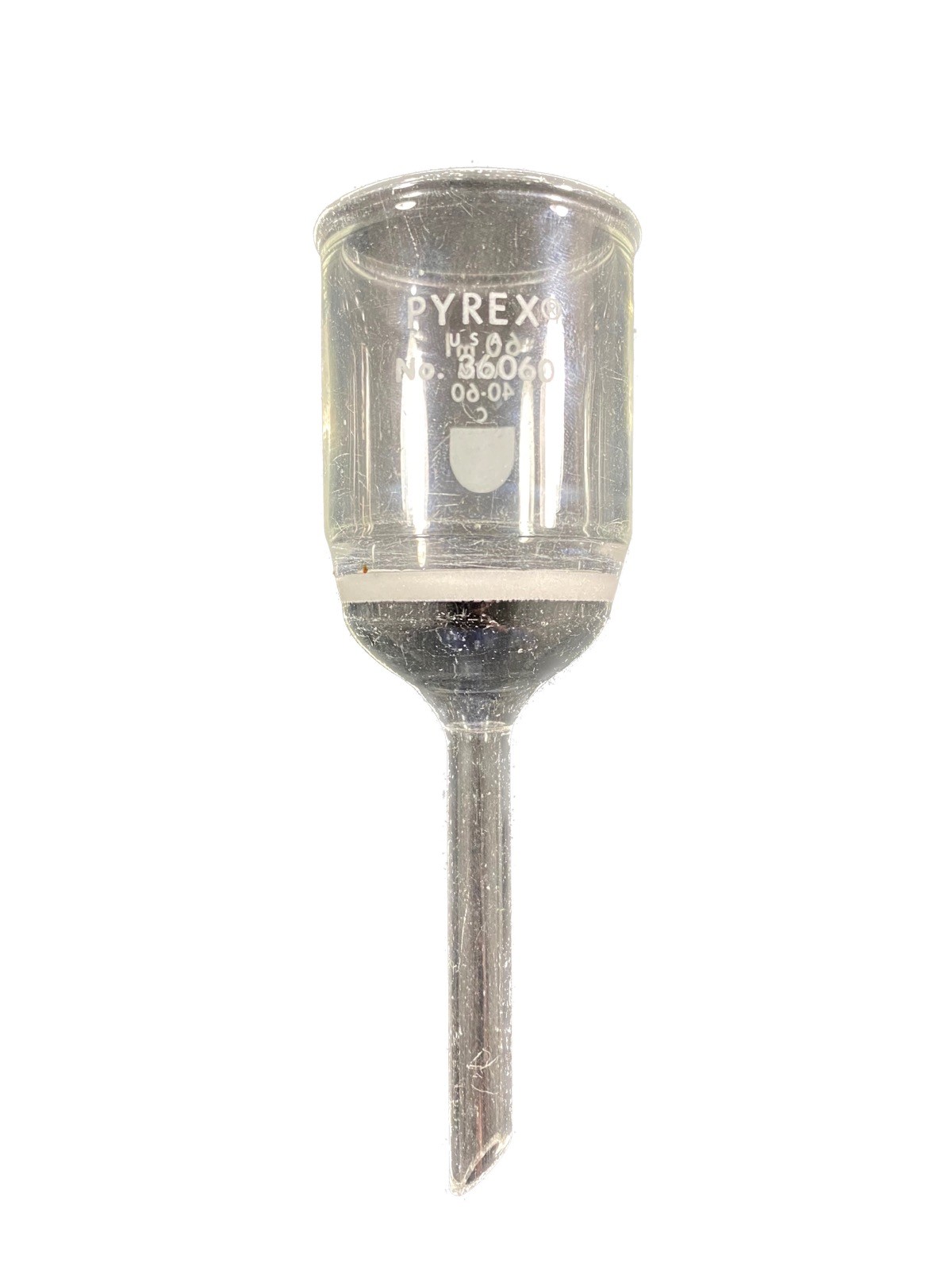 PYREX Glass 48mm Diameter 60mL Coarse Frit Buchner Filter Funnel 36060-60C