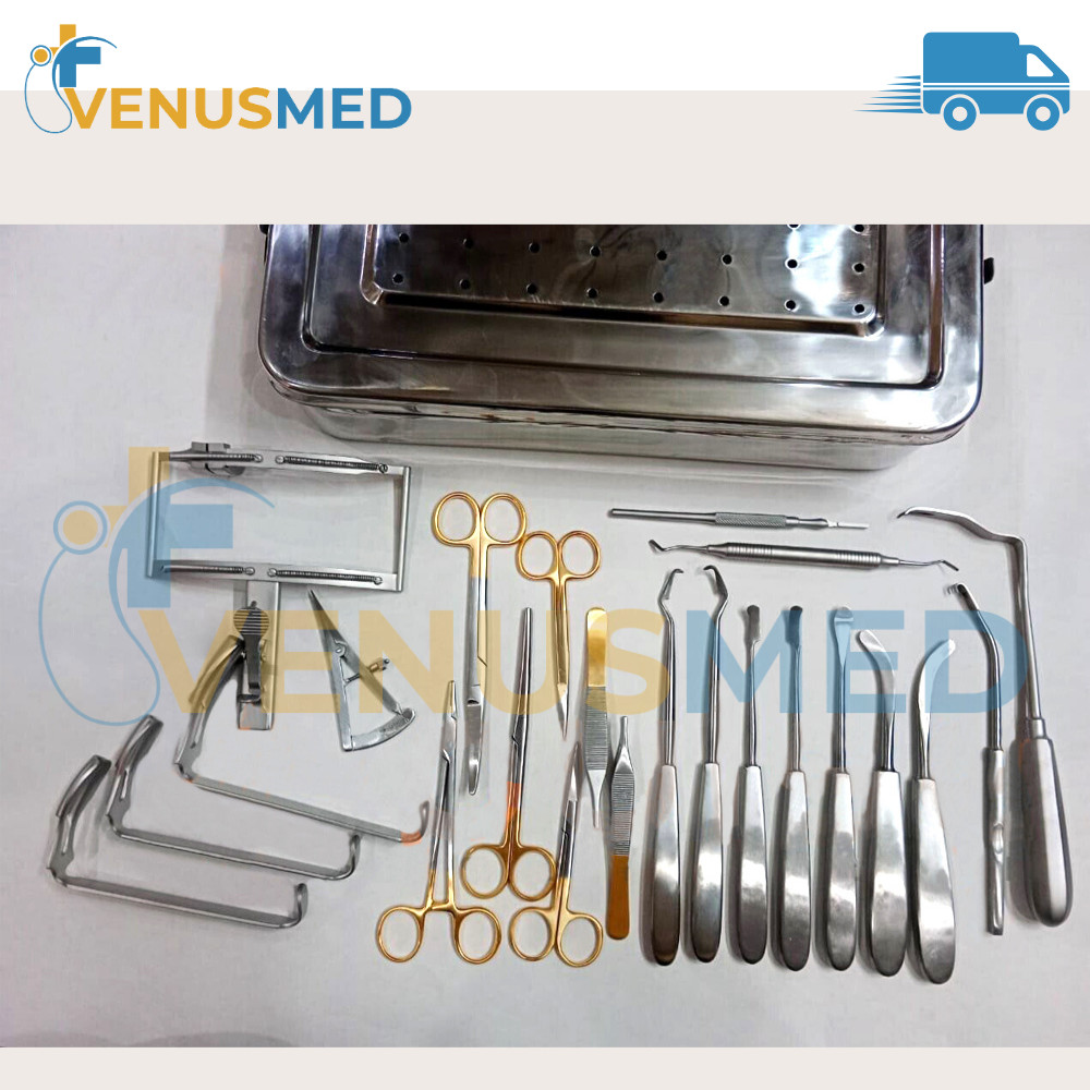 Basic Cleft Palate Instruments Set For Plastic Surgery German Quality