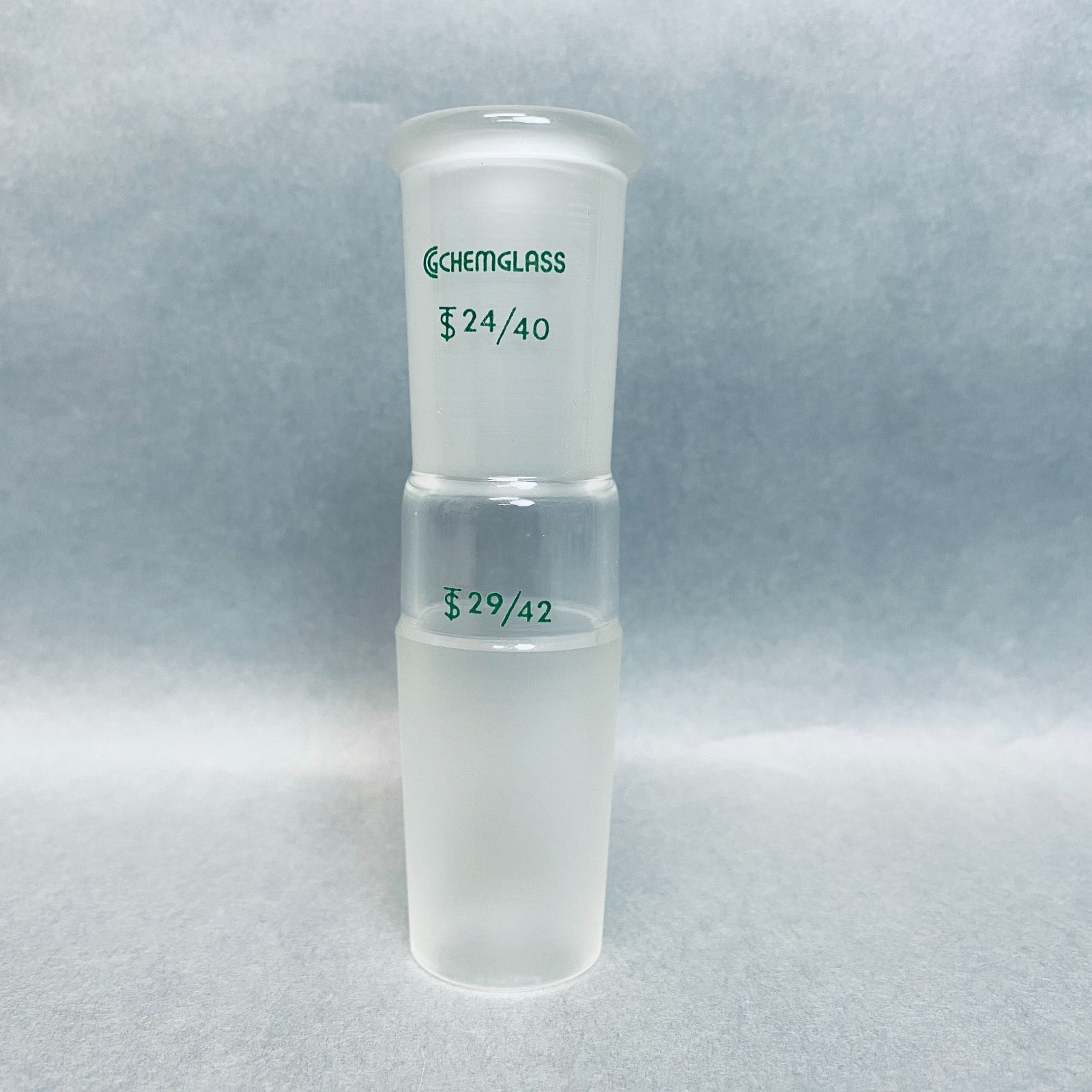 Chemglass Reducing Connecting Adapter 24/40 Outer to 29/42 Lower Inner