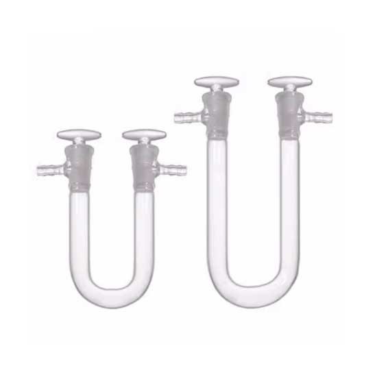 Lab Supply: U-shaped Tube Borosilicate Various Sizes Chemistry Drying Tube