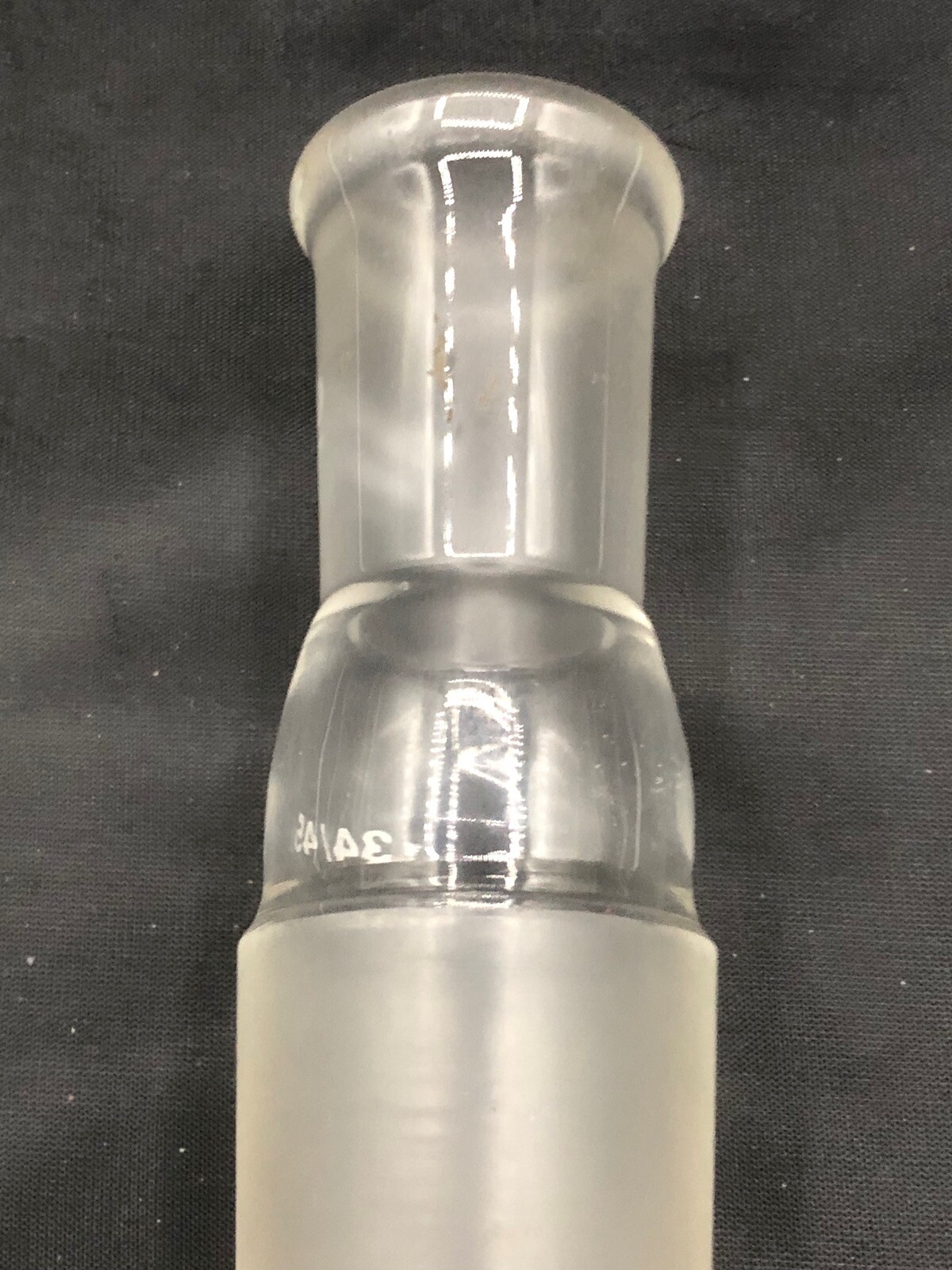 PYREX Glass 34/45 Outer 24/40 Inner Reducing Adapter 110mm 8800-3424 (1/cs)