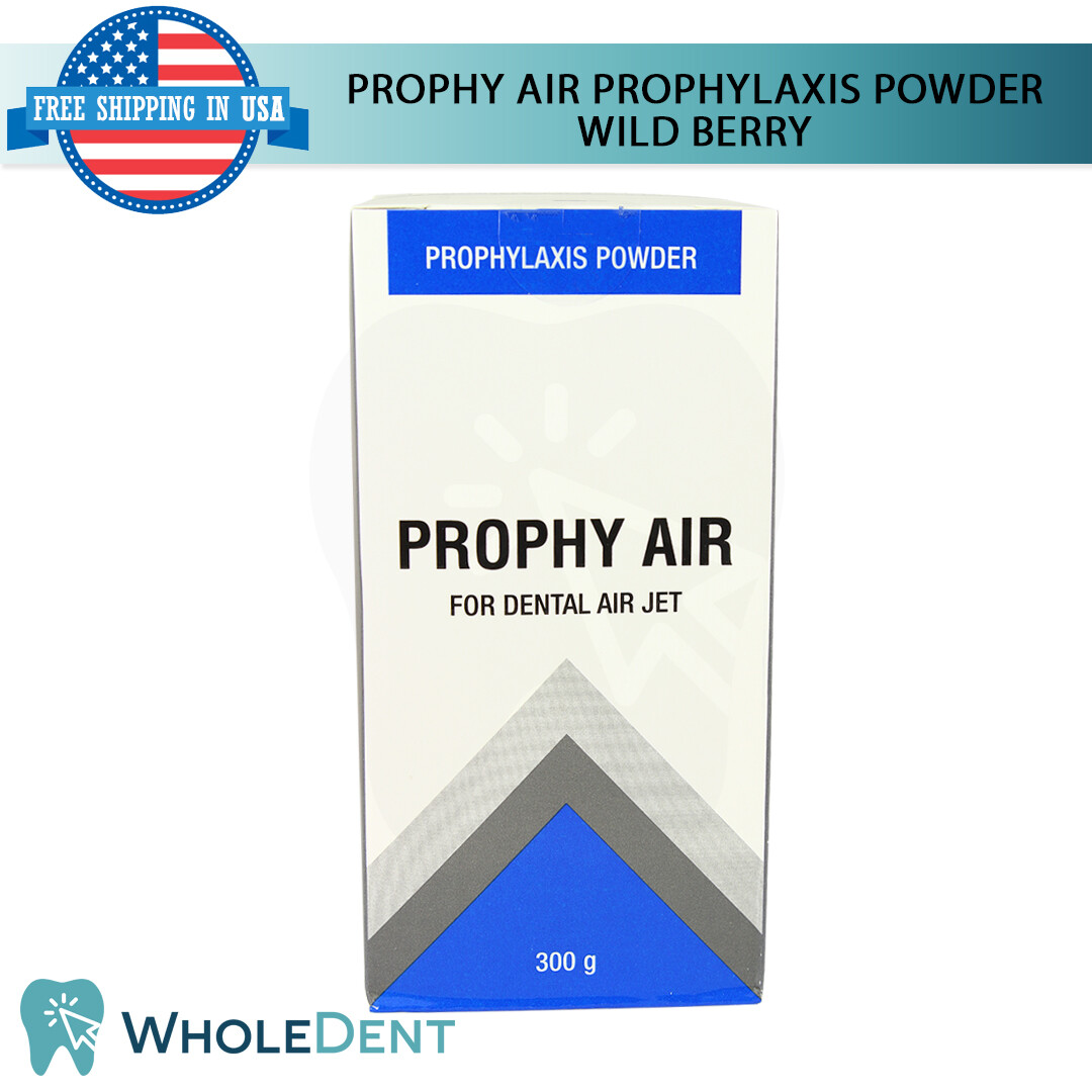 Prophy Air Prophylaxis Powder Wild Berry Flavor Dental Stain Remove Teeth Polish