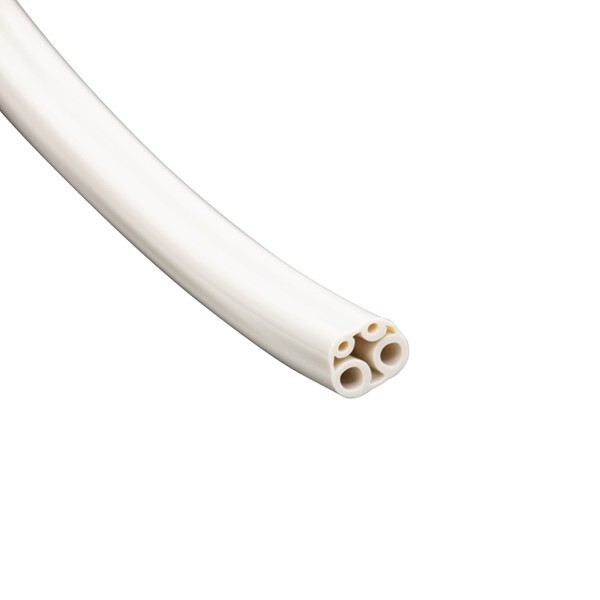 HP Tubing, 4 Hole w/CT, Asepsis Straight LT Sand, 7 Ft, DCI 433T