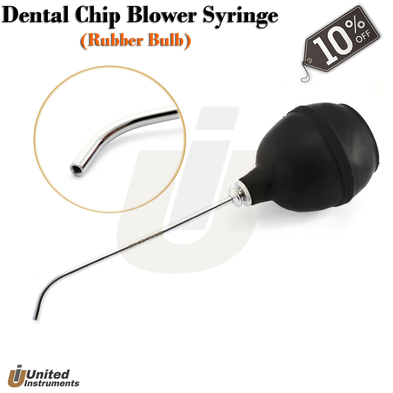 Dental Chip Blower Water Syringe Phenol Dentists Cavity Filling Syringe Surgical