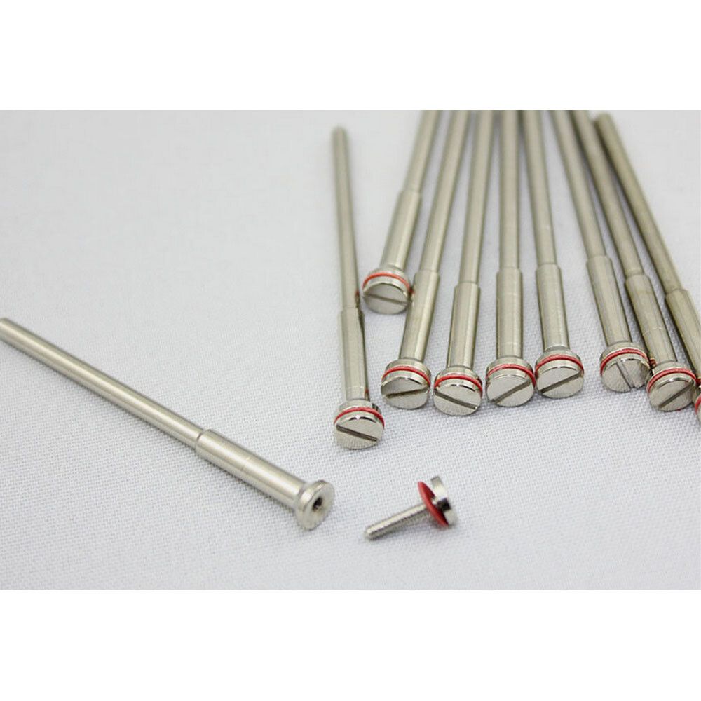 50x Dental Lab Polishing Shank Mandrel Drill Burs 2.35mm Rotary Tool Jewelry US