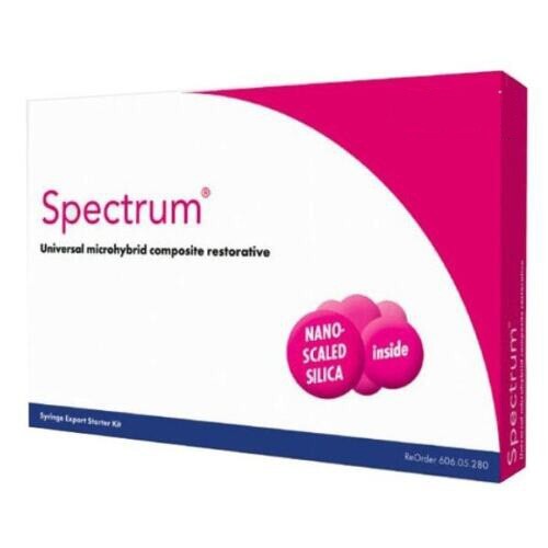 Spectrum Composite Restorative Kit 4 x 3gm + Bond 3.5ml + Etchant