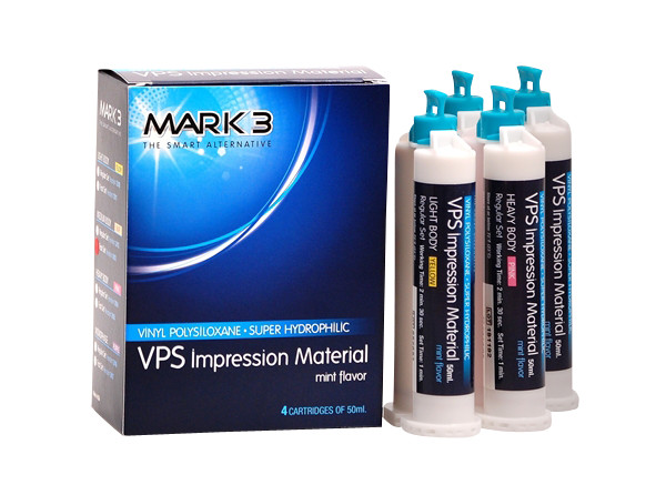 VPS Impression Material 4/pk Light Body