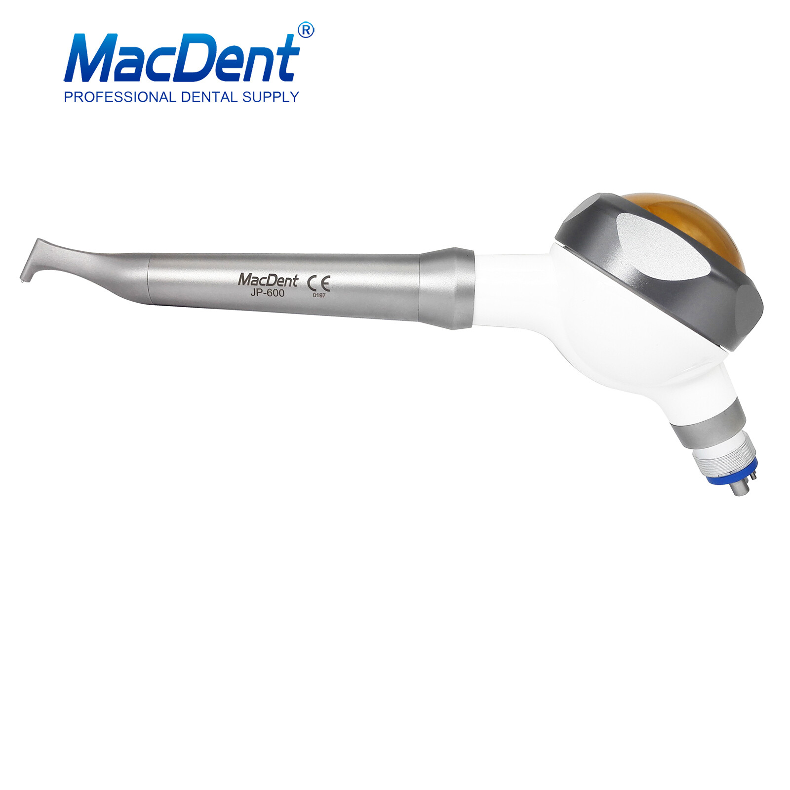 Dental Polisher Air flow Polishing prophy jet Handpiece teeth sand white2/4Holes