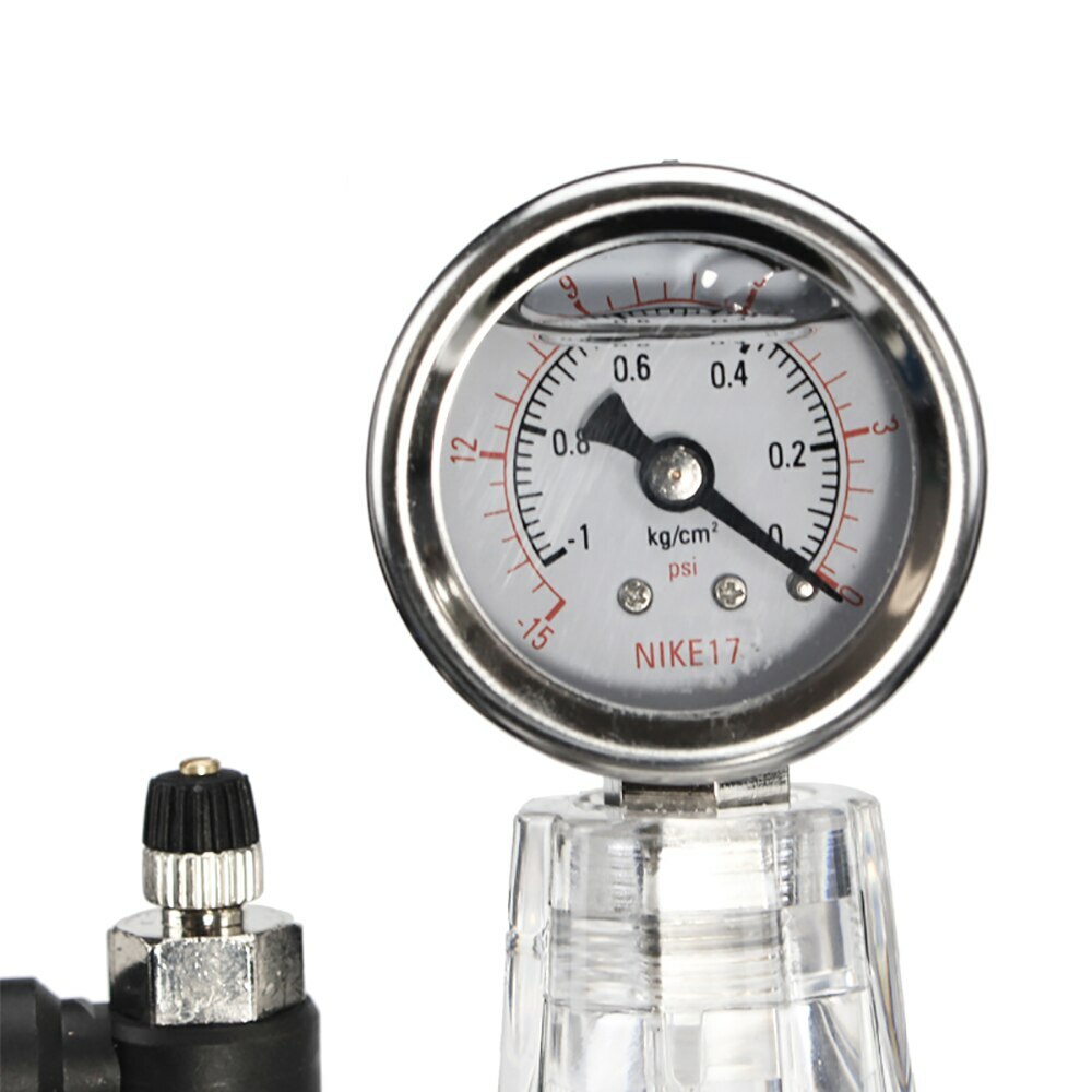 Polycarbonate Plastic Vacuum Dryer Lab Dessicator Double Valve PC-150MM