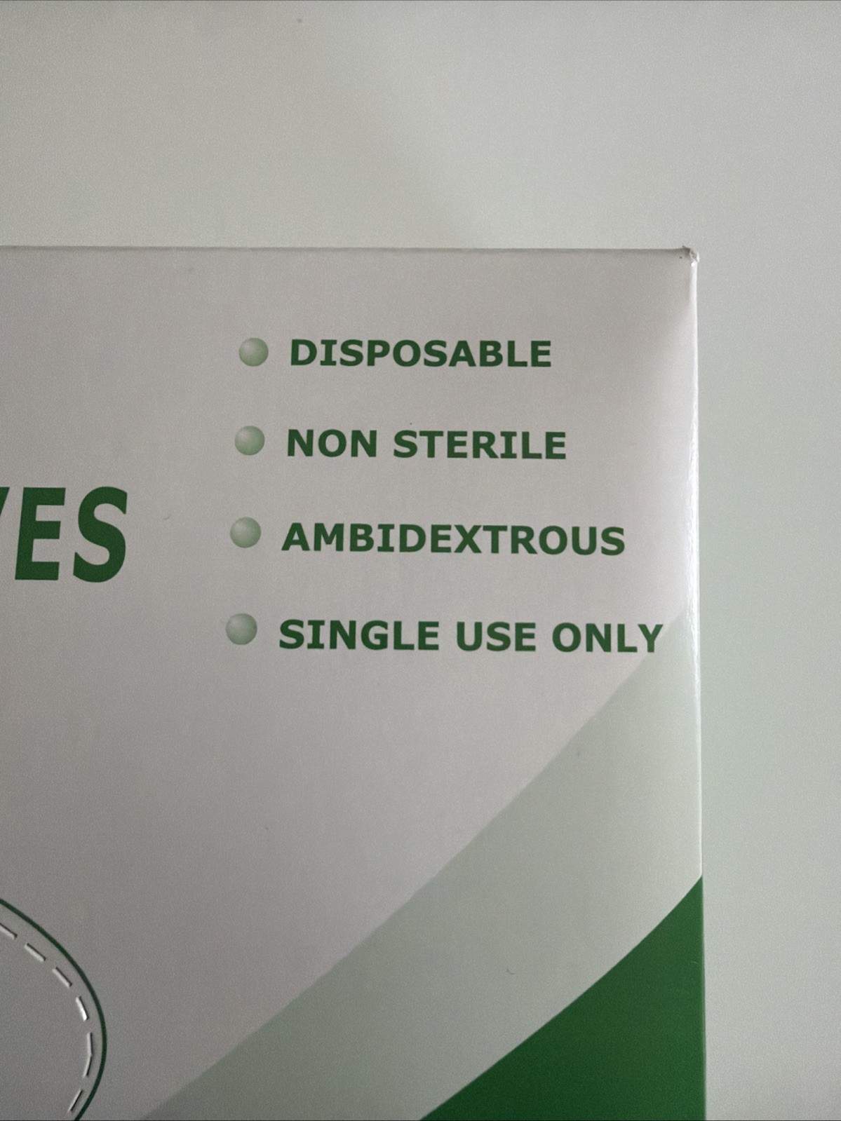 Eva Vinyl Examination Gloves, 100/box Powder Free Vinyl Midium Disposable