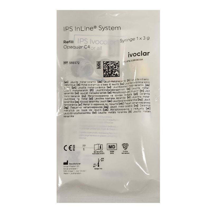 *1-Pack* Ivoclar Vivadent IPS InLine Opaquer C4 System A-D 3g Refill 593172
