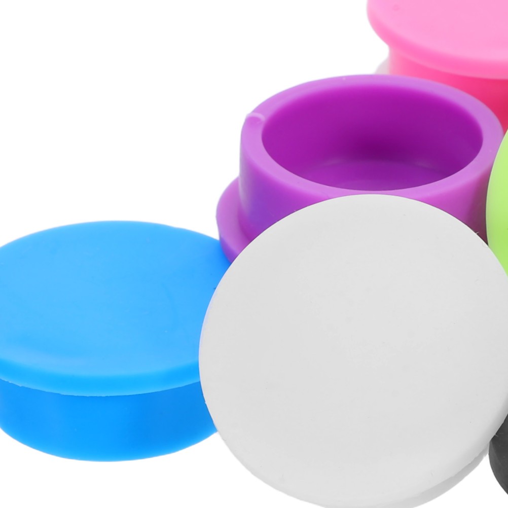 12 Pcs Injection Bottle Protective Cap Airtight Caps for 5ml Vials Glass Colors