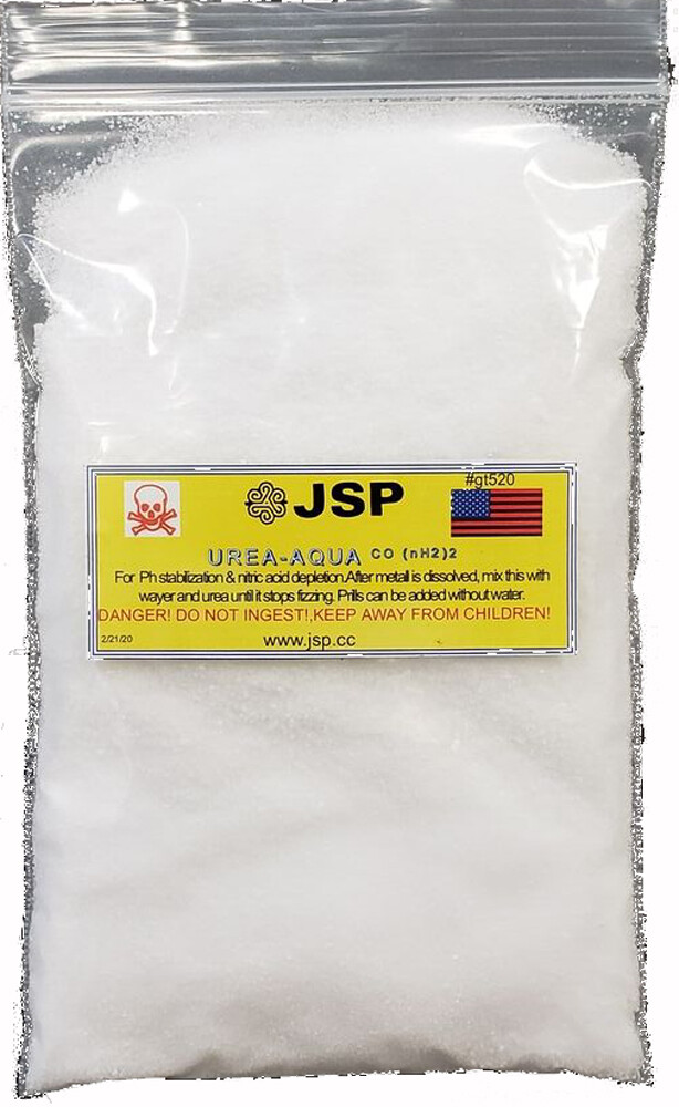 JSP ® Urea -Aqua Regia 99% Pure for gold refining. 1 pound