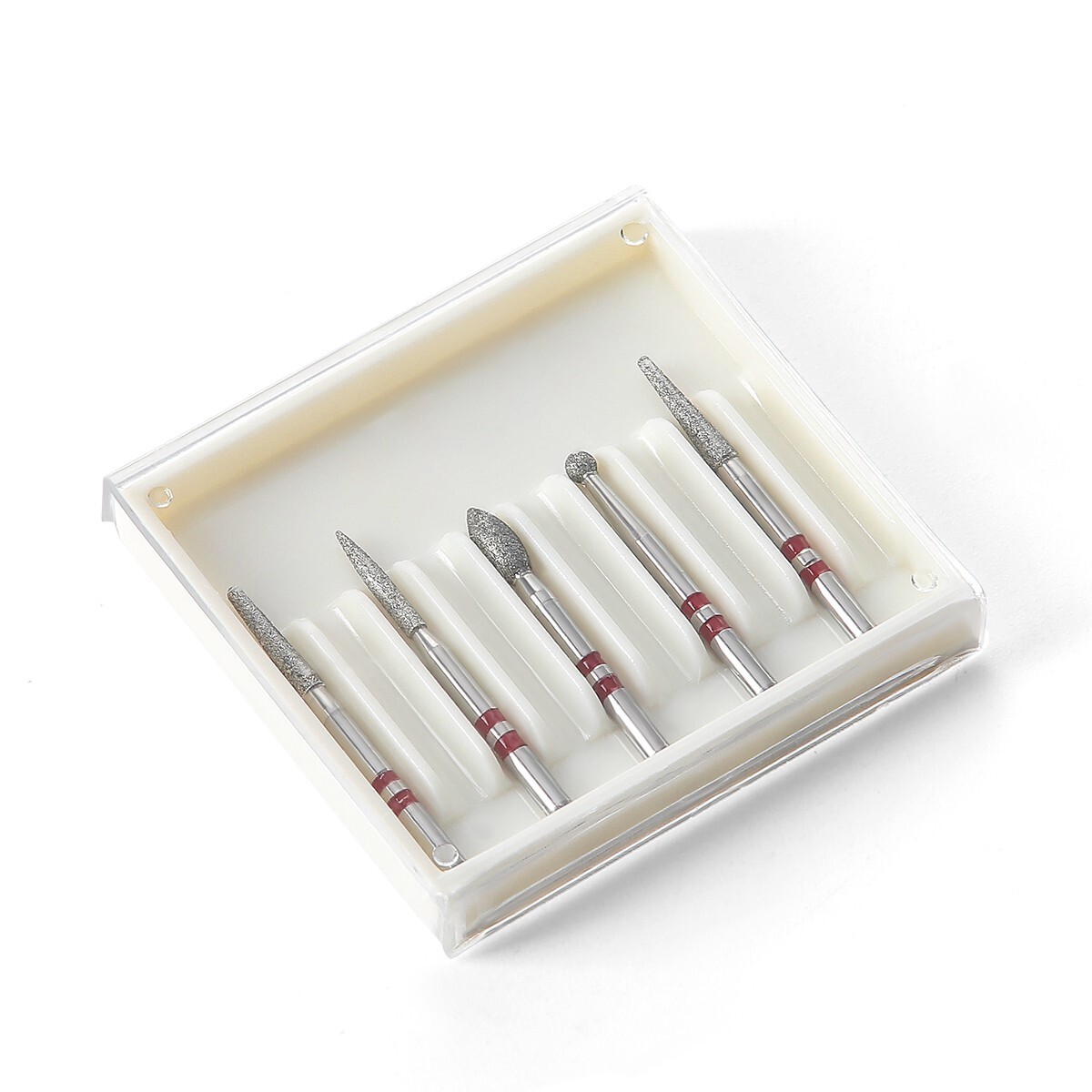 AZDENT Dental Diamond Zirconia Burs Friction Grip 1.6mm for High Speed Handpiece