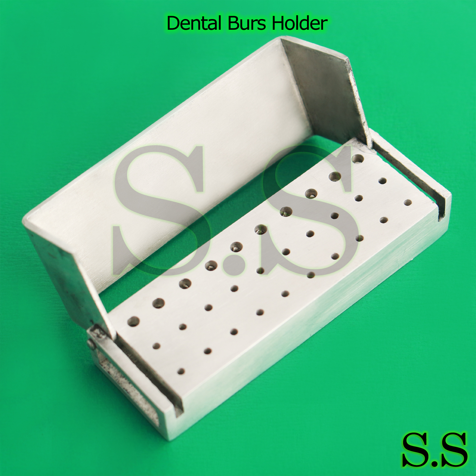 1 Piece 30 Holes Opening Dental Burs Holder Dental Instruments
