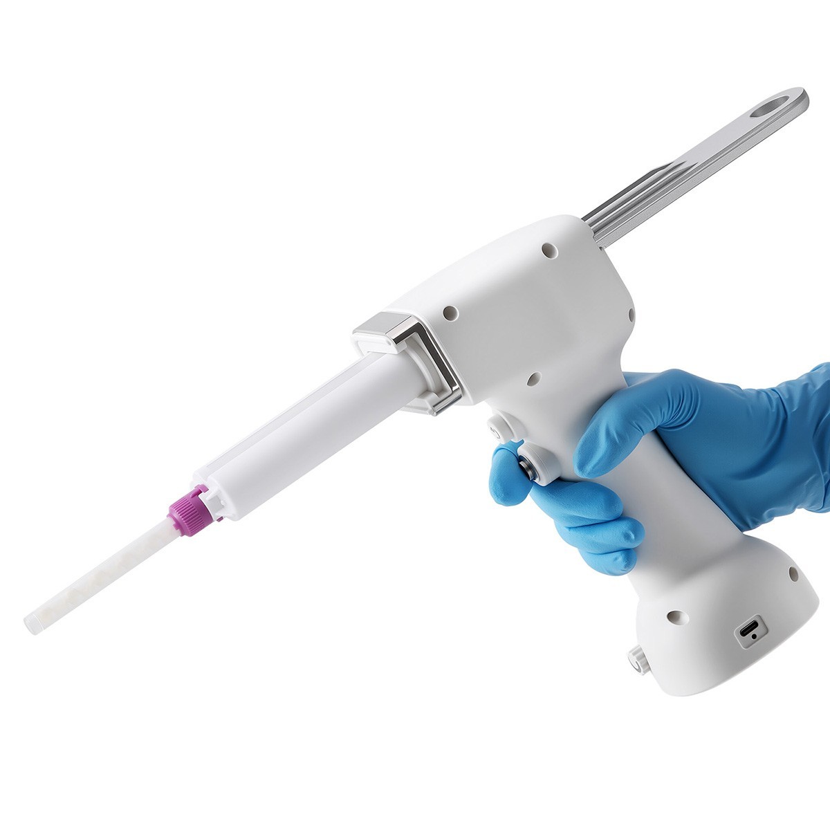 Dental Automatic Electric Dispensing Gun Impression Mixer Dispenser Gun Mixing