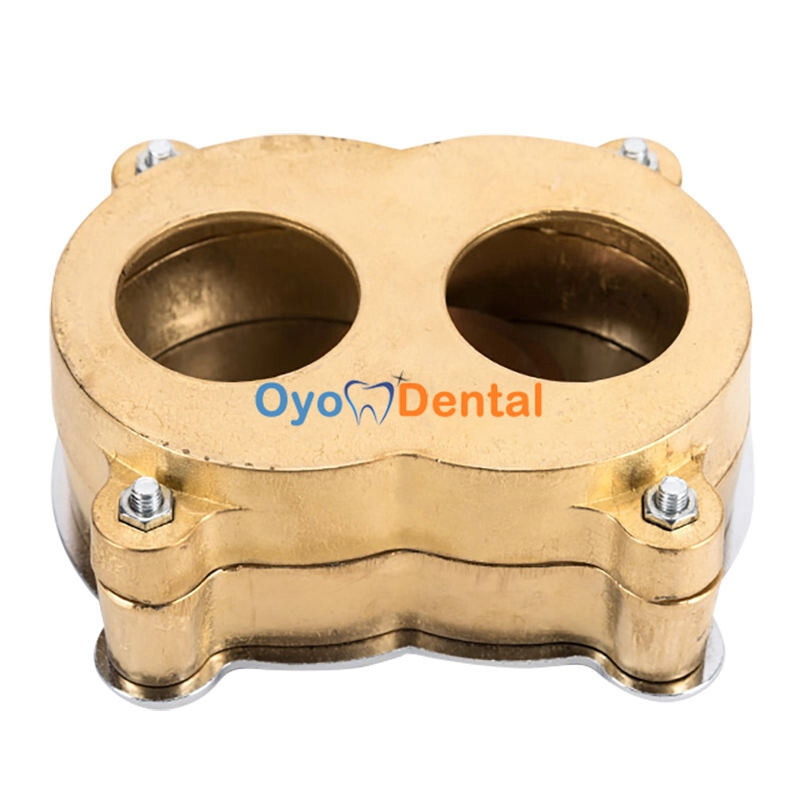 1Pcs Dental Lab Denture Extra Big Flask Copper Brass for Dental Lab Copper Flask
