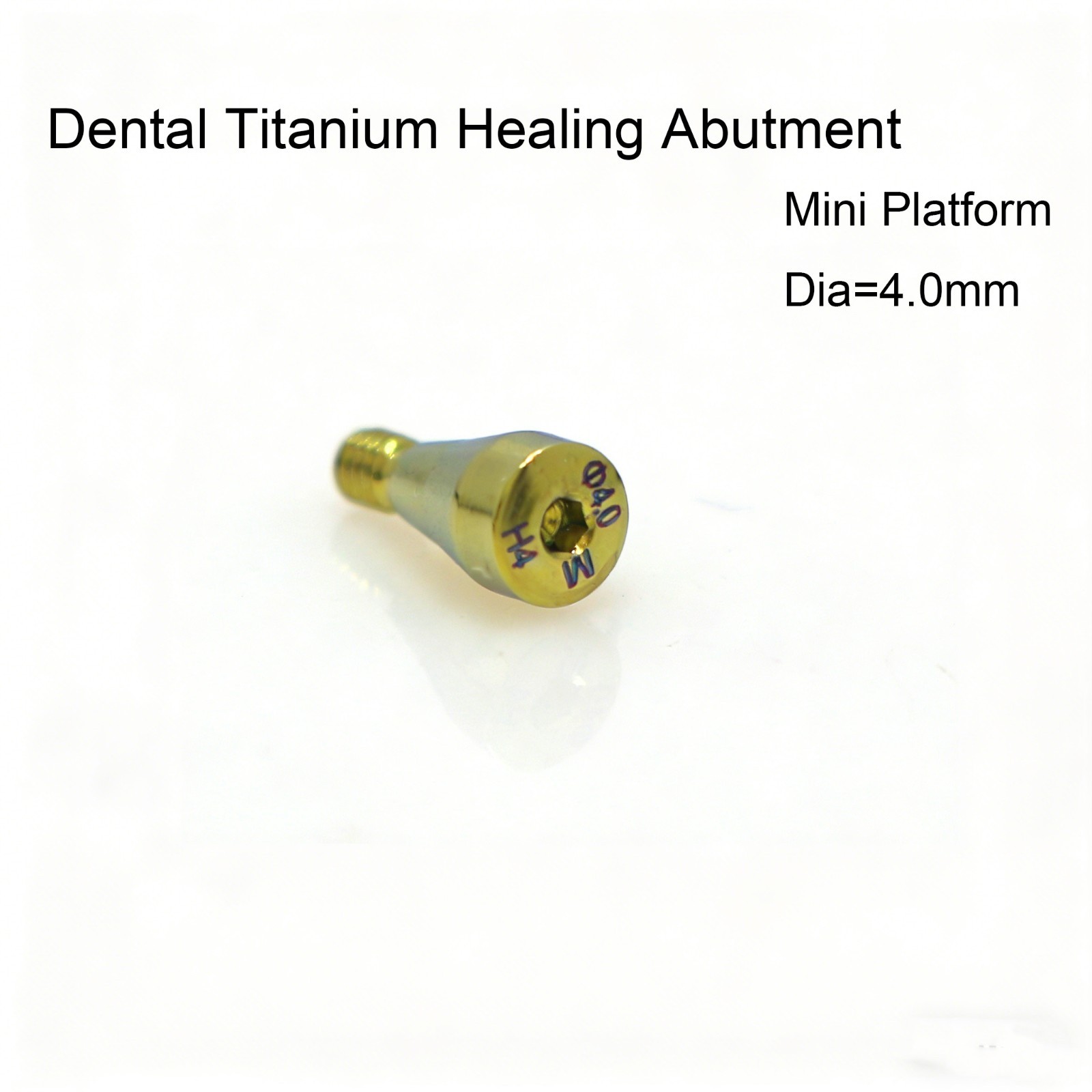 Dental Healing Abutment Mini Regular Cover Screw Fits Hiossen Implant 5/10/20Pcs