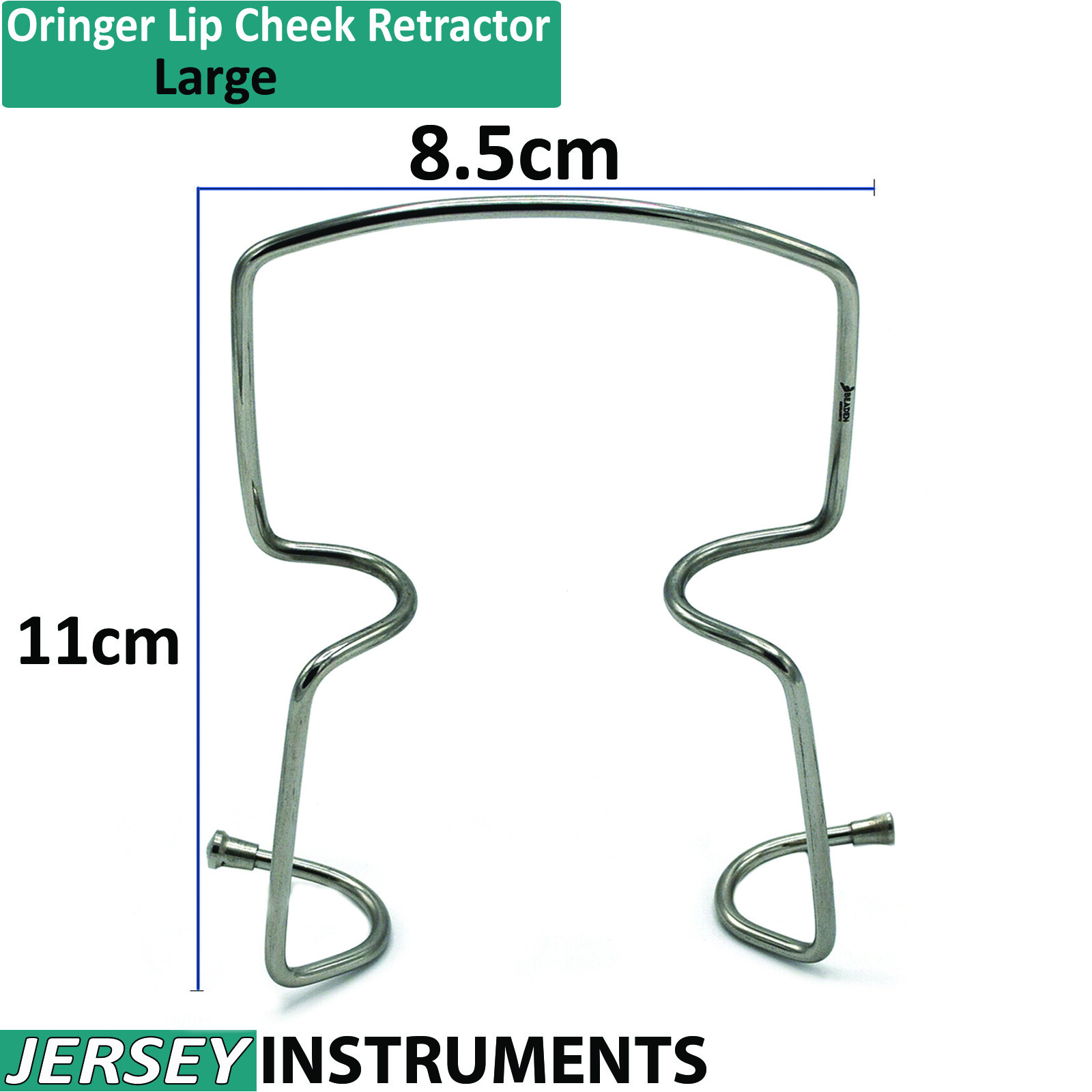 Surgical Oringer Lip Cheek Retractor Large Size Self Dental Retaining Metal Wire