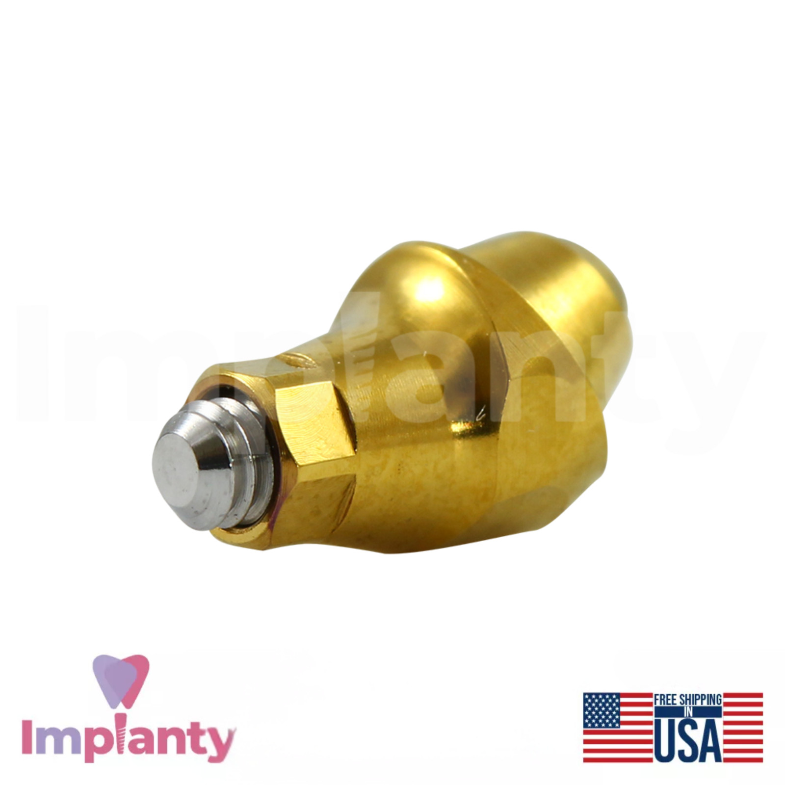 10x Angled Multi Unit 1.6 Dental Titanium Sleeve Set 30° Conical Hex 2.65mm RP
