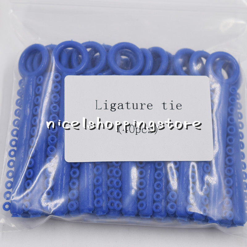 10 Pack Dental Orthodontic Elastic Ligature Ties Rubber Bands 37 Color to Choose