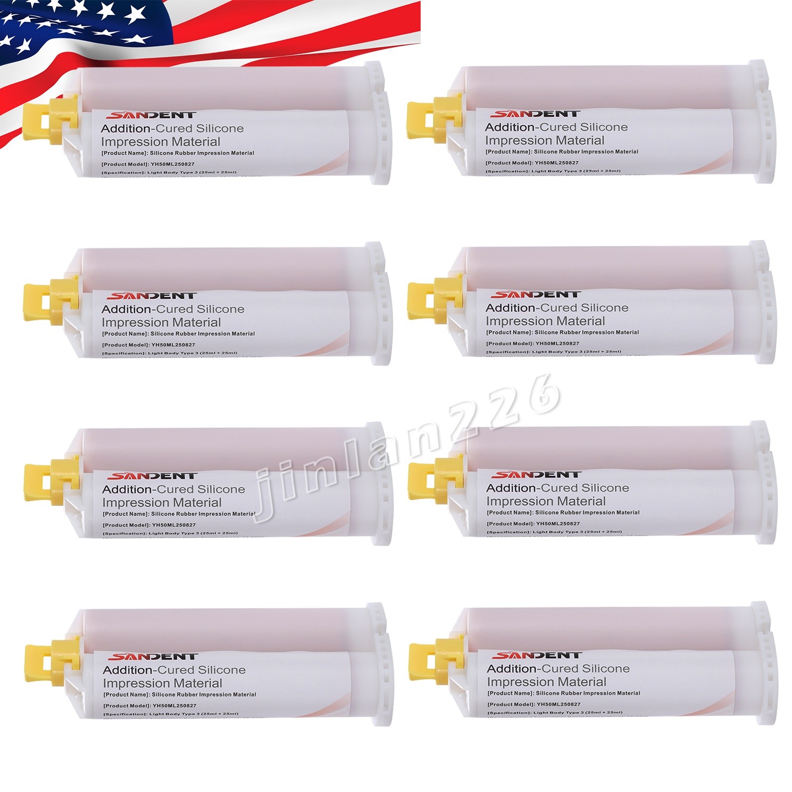 VPS Impression Material Light Body Light 50m w/ 5 Tips /set