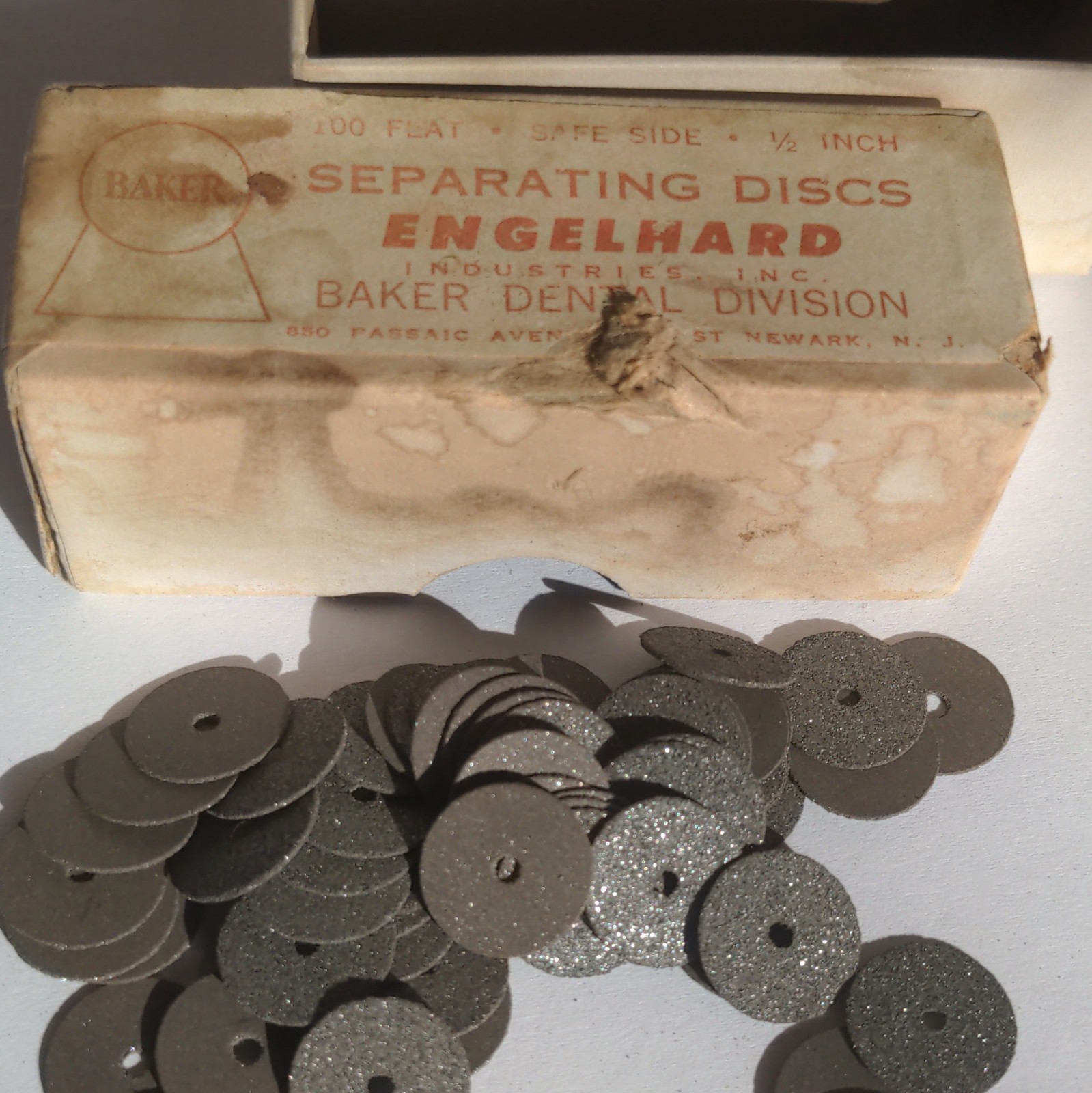 Baker Engelhard Safe Side Separating Disc 1/2 Inch for Dental Lab/Dentistry