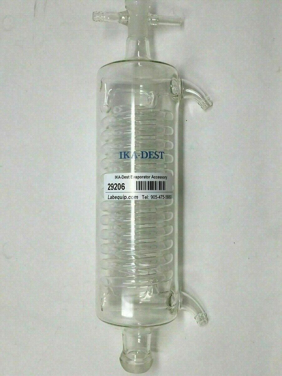 IKA-Dest Vertical Glass Coil Condenser Laboratory Rotary Evaporator Glassware