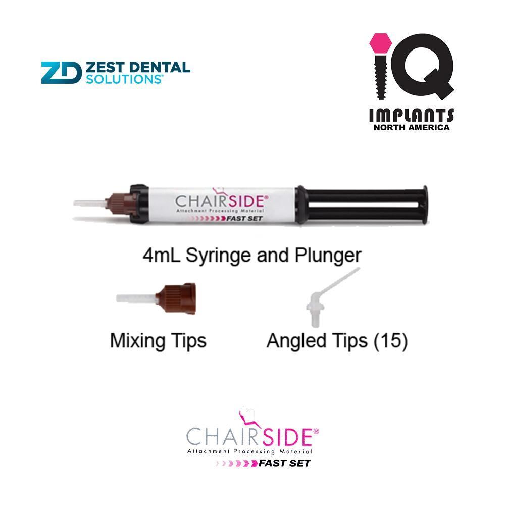 Zest CHAIRSIDE Genuine Attachment Processing Material Fast Set, 8g (4ml)