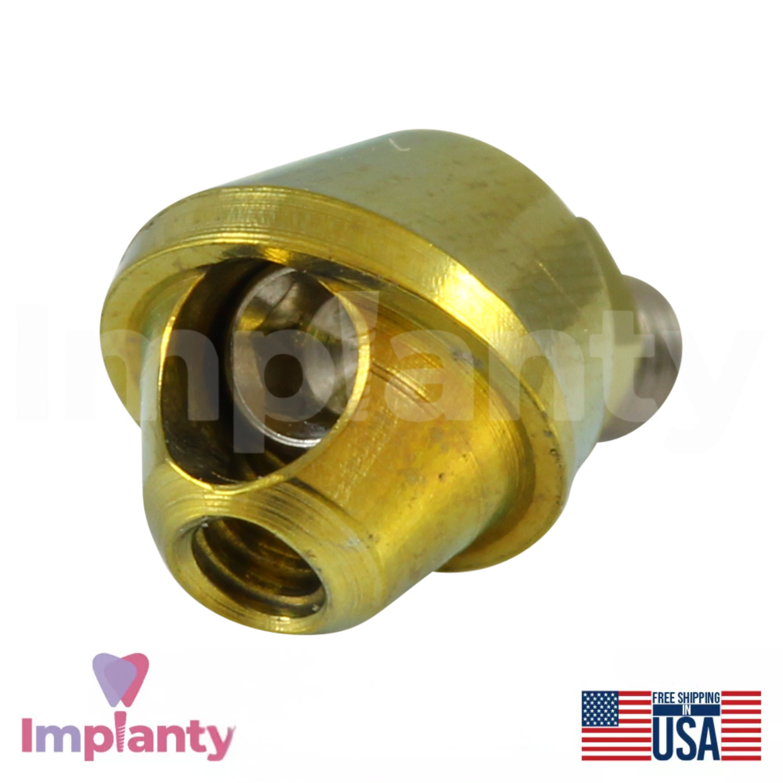 Angulated Multi Unit 1.6 Dental Prosthetic 45° Titanium Int Hex 2.42mm